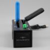 il_fullxfull.8067258555_o8za-1.jpg Schuwirth glider control joystick - control panel with blue lever and green button
