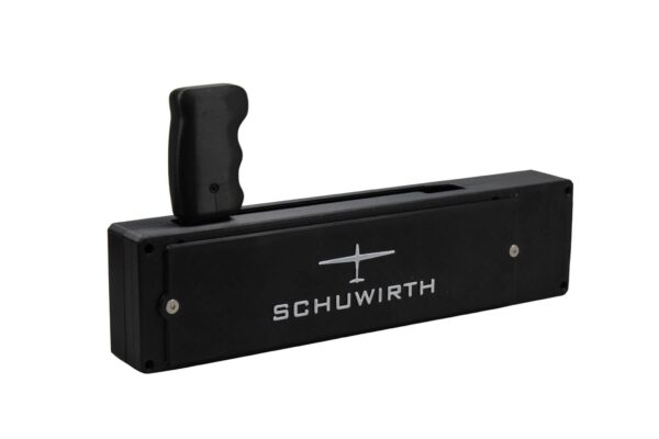 Schuwirth Landing Gear Lever - black device with handle