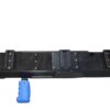Schuwirth PRO mounting rail with attachment brackets and blue grip handle